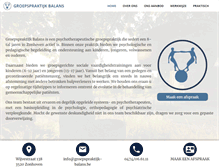 Tablet Screenshot of groepspraktijk-balans.be
